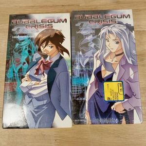 Bubblegum Crisis Tokyo 2040 Volume 5 & 6 (VHS 2000)New Sealed